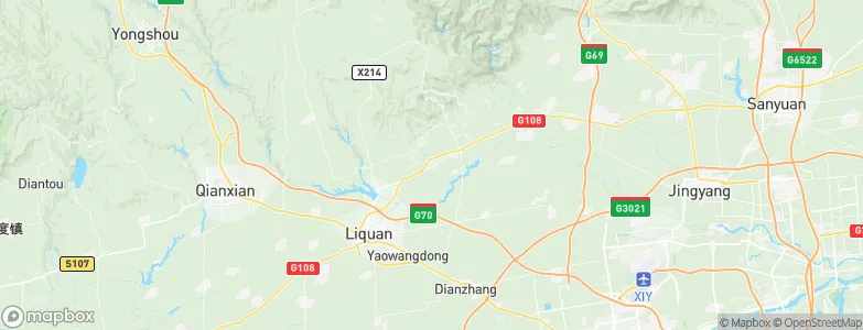 Zhaozhen, China Map