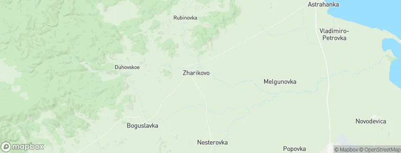 Zharikovo, Russia Map