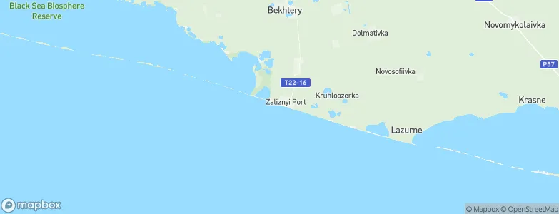 Zheleznyy Port, Ukraine Map