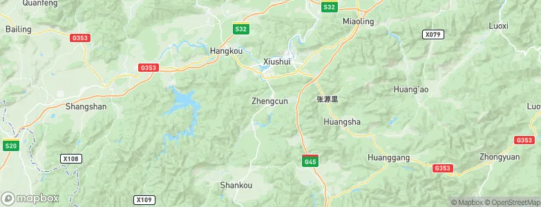Zhengcun, China Map