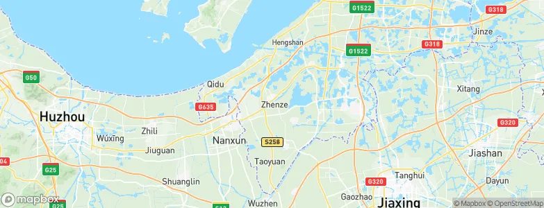 Zhenze, China Map