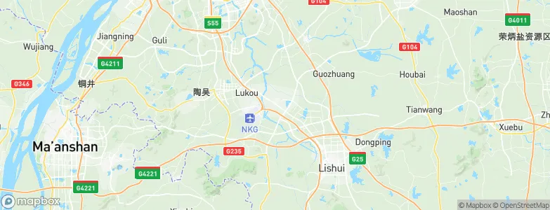 Zhetang, China Map