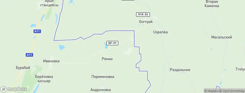 Zhezkent, Kazakhstan Map