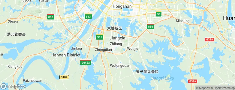 Zhifang, China Map