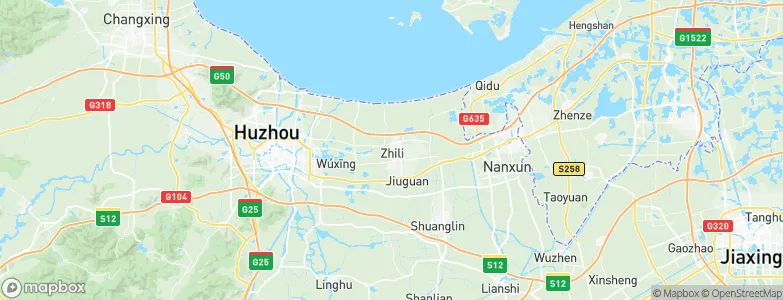 Zhili, China Map