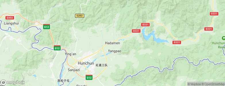 Zhongxin, China Map