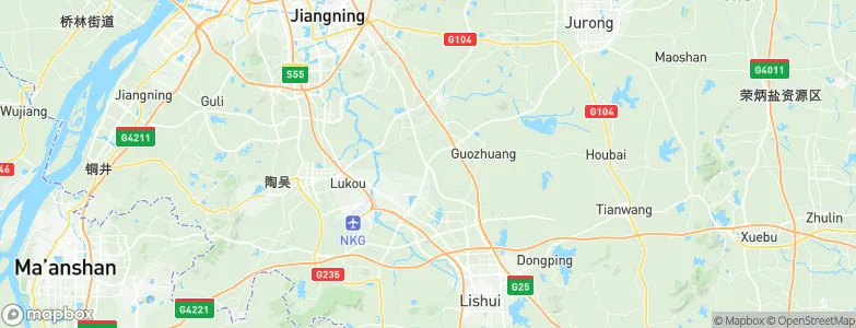 Zhougang, China Map