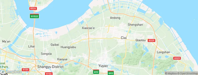 Zhouxiang, China Map