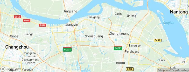 Zhouzhuang, China Map