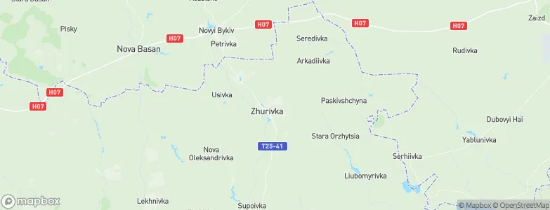 Zhurivka, Ukraine Map