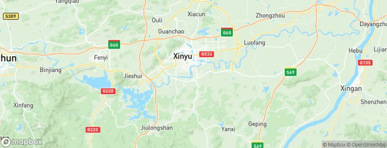 Zhushan, China Map
