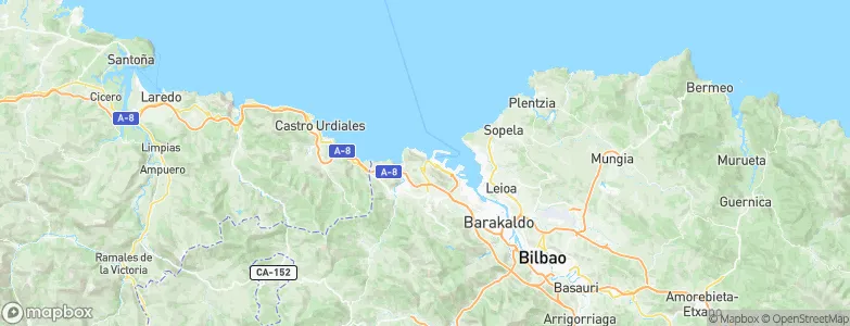 Zierbena, Spain Map