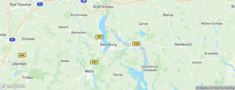 Ziethen, Germany Map