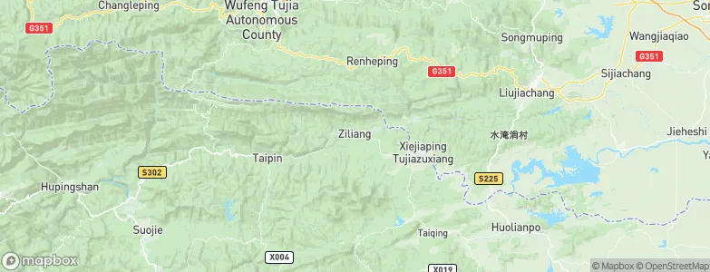 Zilang, China Map
