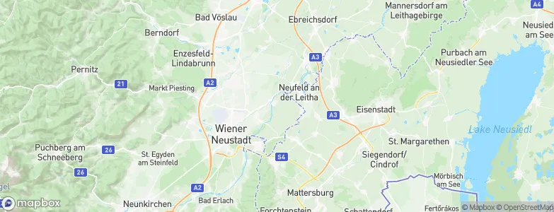 Zillingdorf, Austria Map