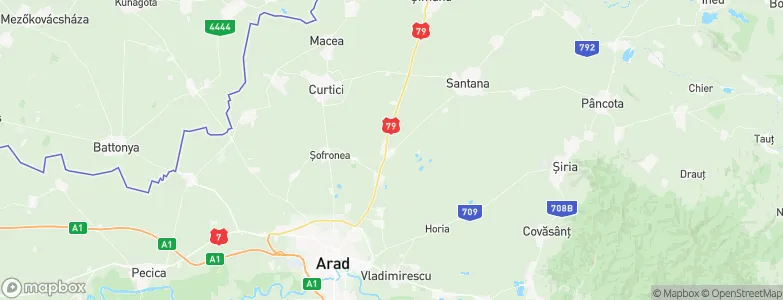 Zimandu Nou, Romania Map
