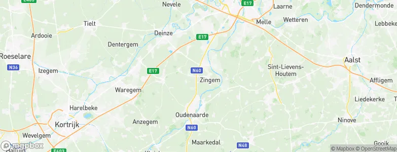 Zingem, Belgium Map