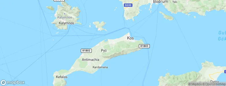 Zipári, Greece Map