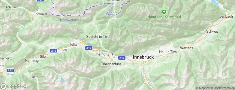 Zirl, Austria Map