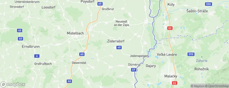 Zistersdorf, Austria Map