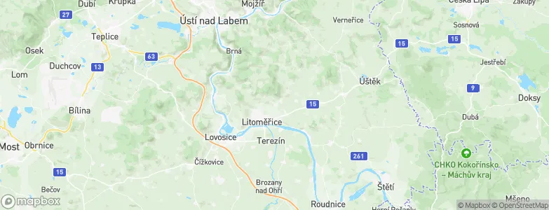 Žitenice, Czechia Map