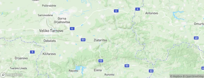 Zlataritsa, Bulgaria Map