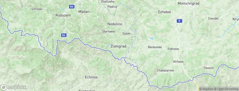 Zlatograd, Bulgaria Map