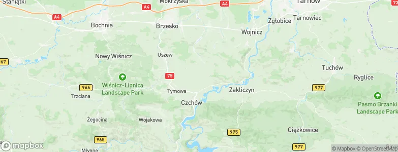 Złota, Poland Map