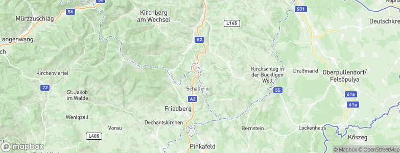Zöbern, Austria Map