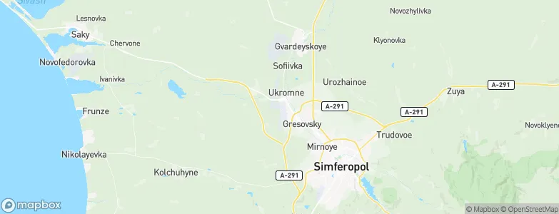 Zol’noye, Ukraine Map