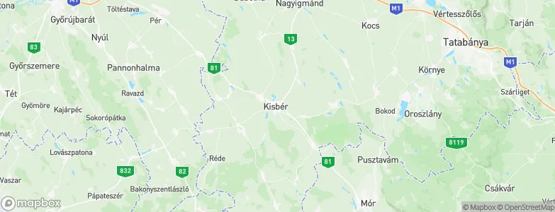 Zöldmalom, Hungary Map