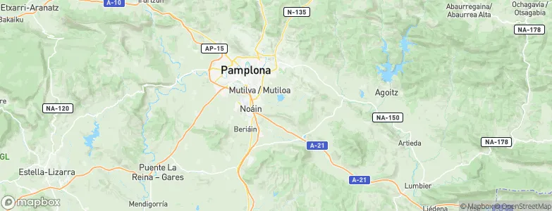 Zolina, Spain Map
