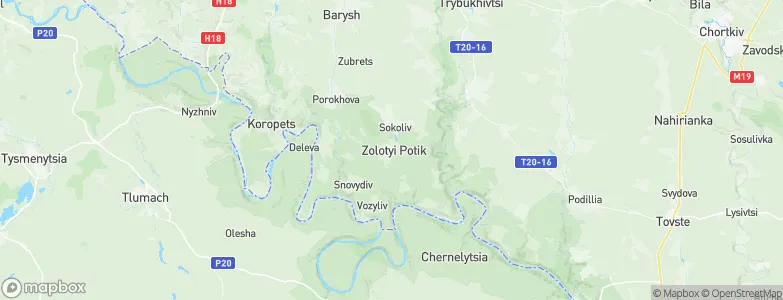 Zolotyy Potik, Ukraine Map