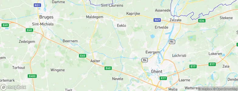 Zomergem, Belgium Map
