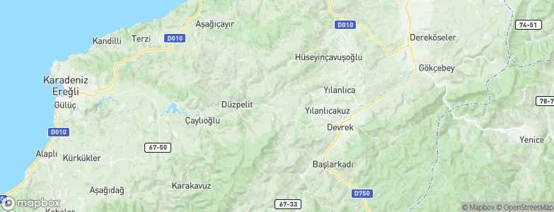Zonguldak, Turkey Map