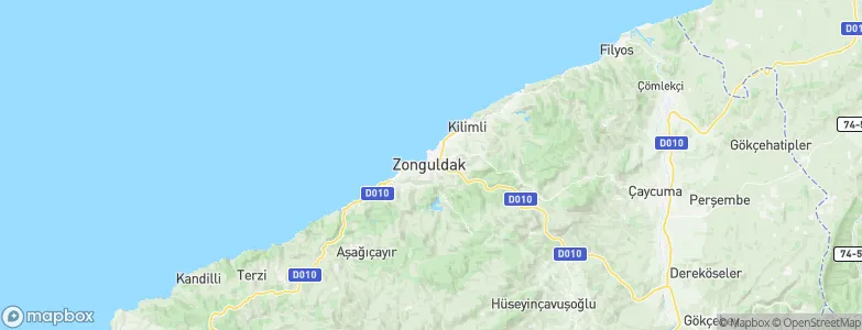 Zonguldak, Turkey Map