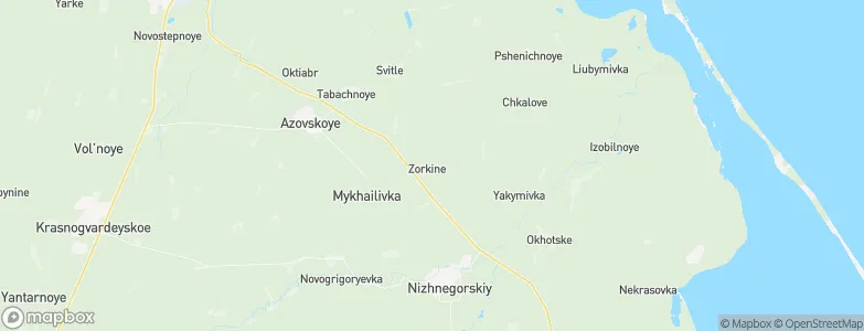 Zorkino, Ukraine Map