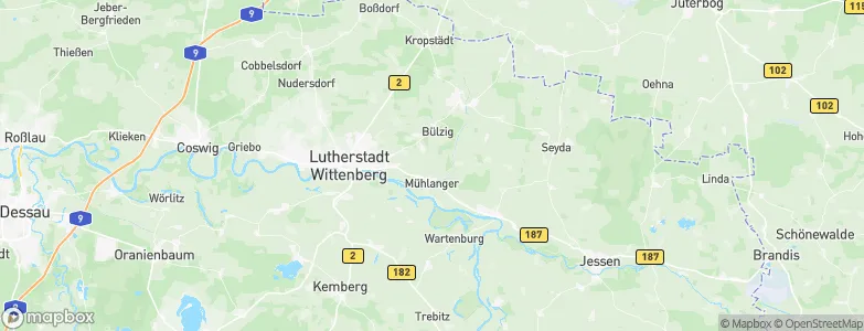 Zörnigall, Germany Map