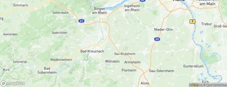 Zotzenheim, Germany Map