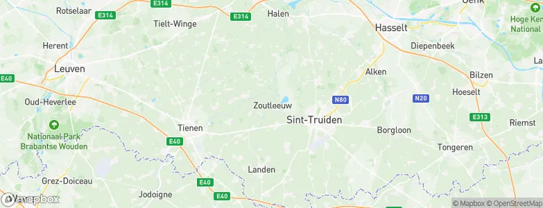 Zoutleeuw, Belgium Map