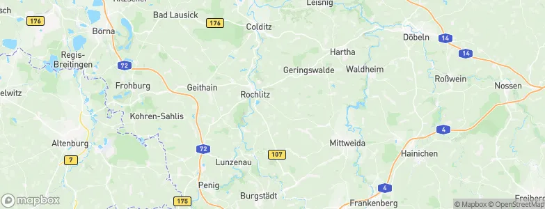 Zschauitz, Germany Map