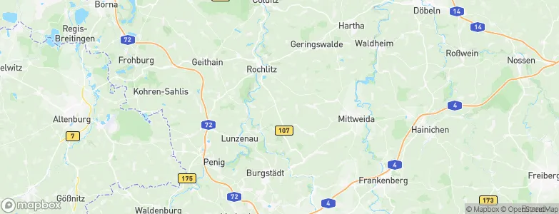 Zschoppelshain, Germany Map