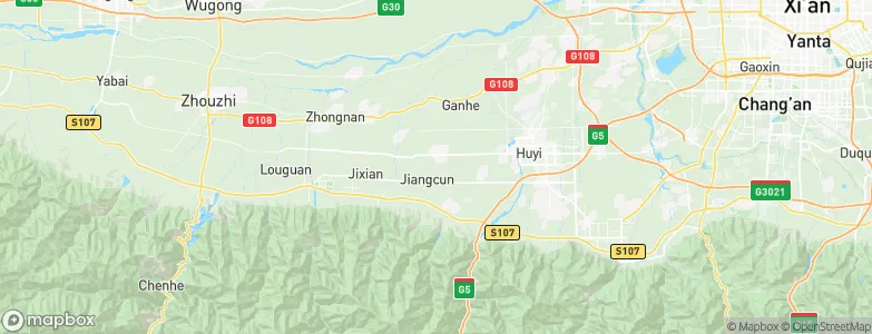 Zu’an, China Map