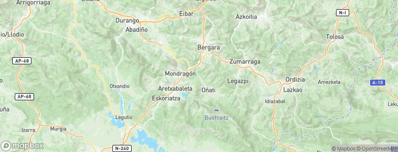 Zubillaga, Spain Map