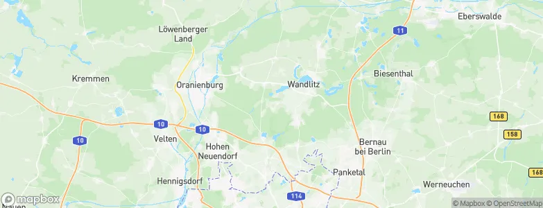 Zühlsdorf, Germany Map