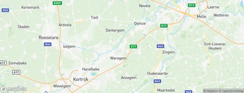Zulte, Belgium Map