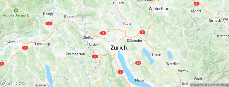 Zürich (Kreis 5), Switzerland Map