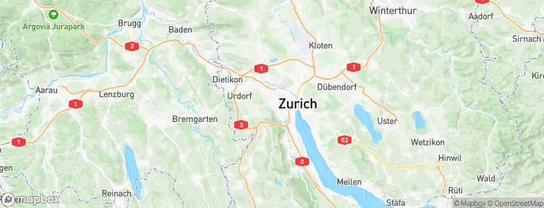 Zürich (Kreis 9) / Albisrieden, Switzerland Map