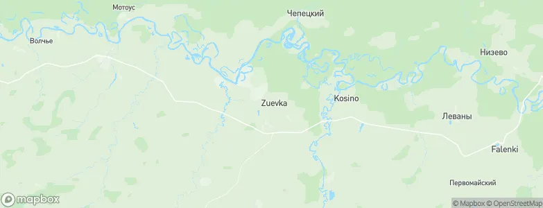 Zuyevka, Russia Map