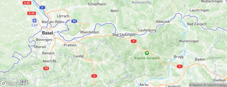 Zuzgen, Switzerland Map